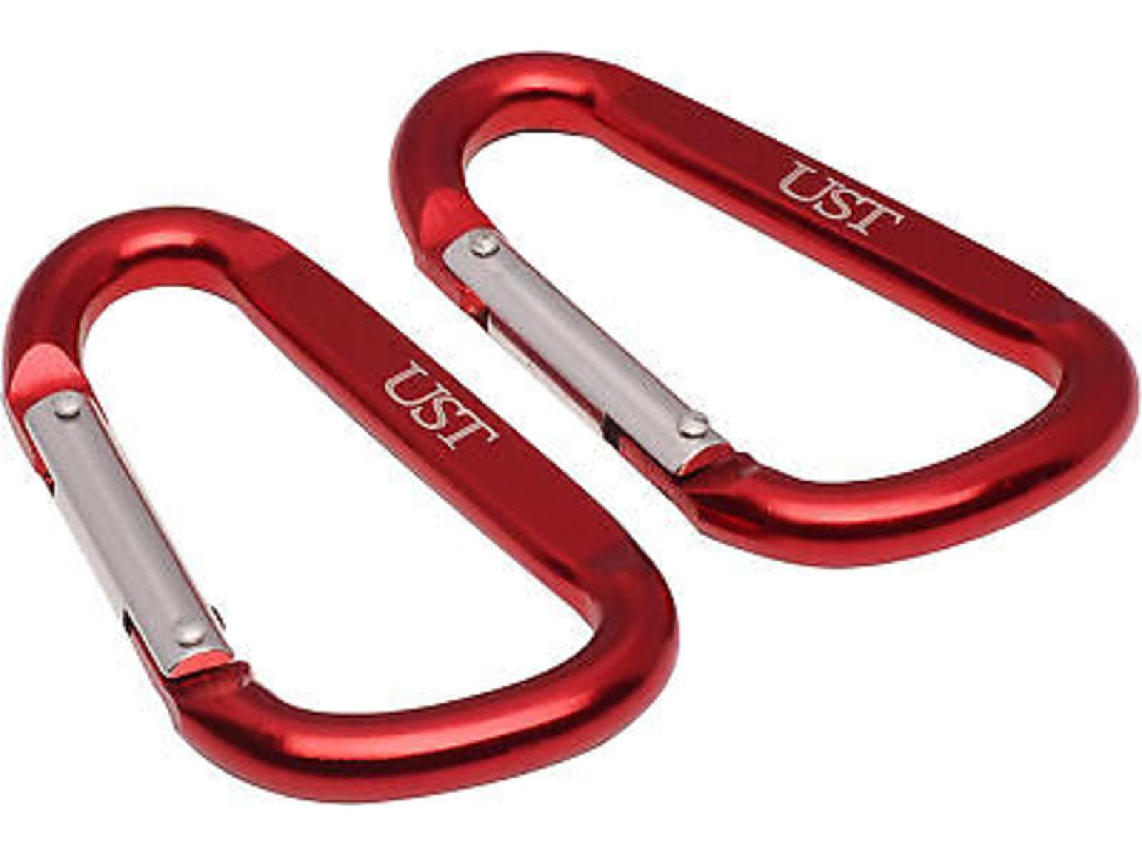 UST - Ultimate Survival Technologies 8cm Carabiner Pack of 2 Assorted Colors