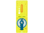 UST Hi Vis Lensatic Map Compass Neon