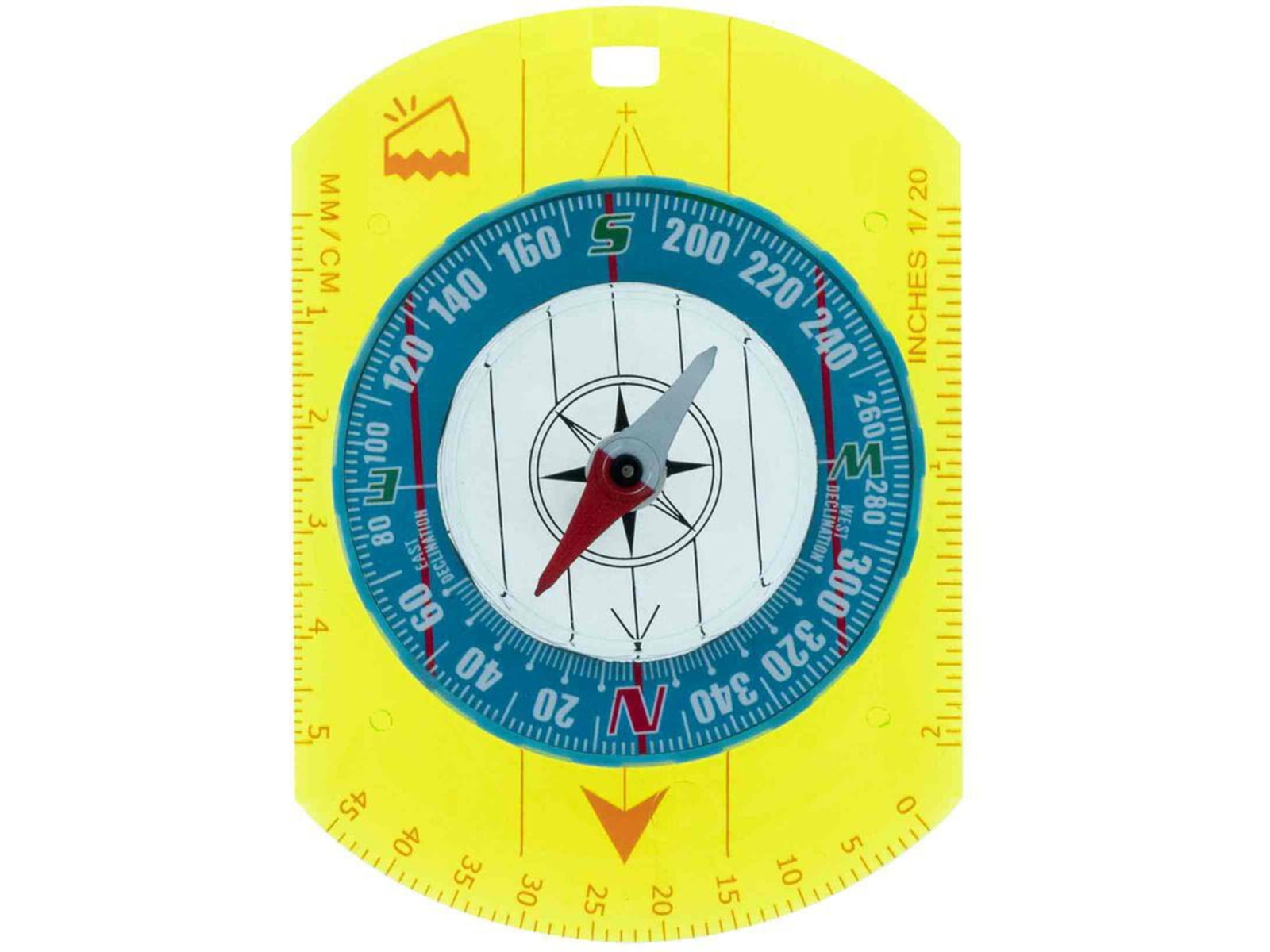 UST Hi Vis Waypoint Map Compass Neon 1146768