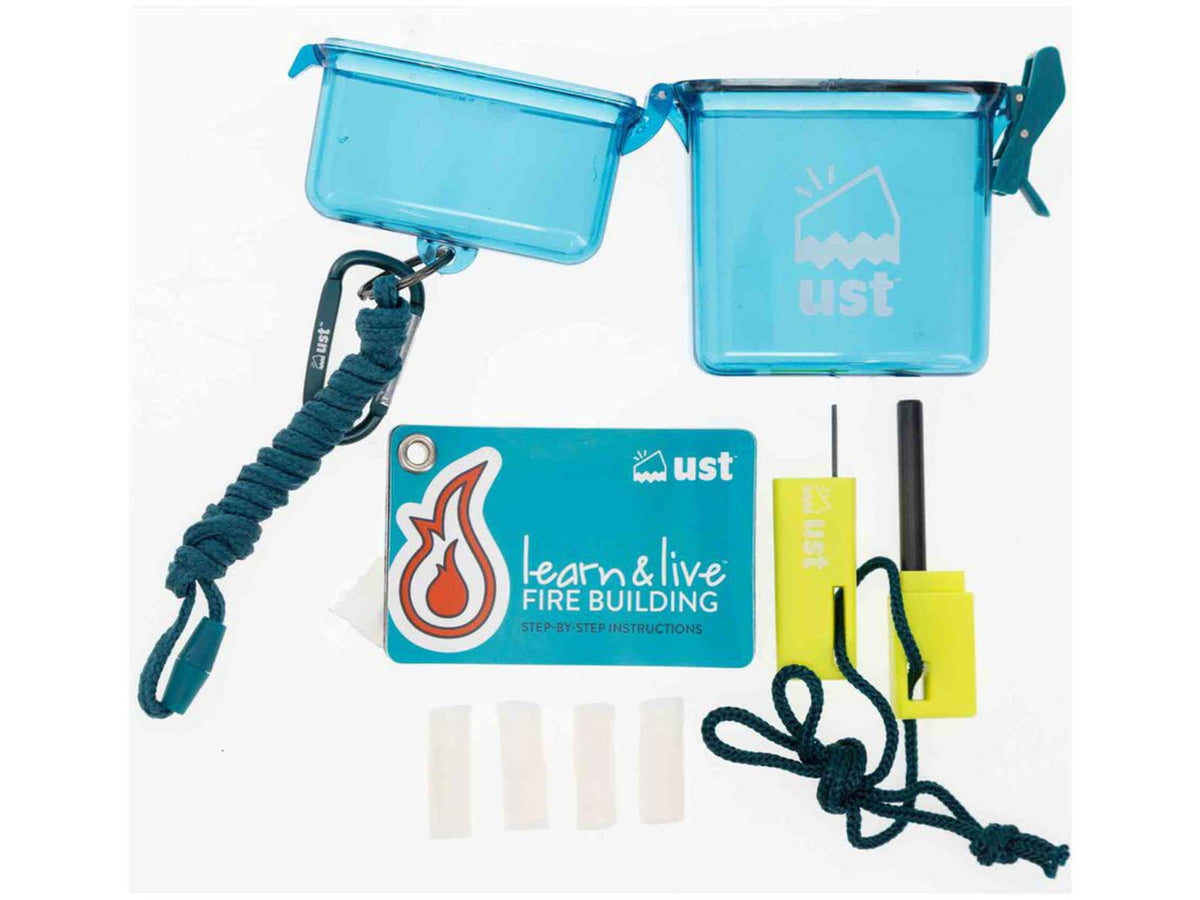 UST Learn and Live - Fire Starting Kit Blue 1156864