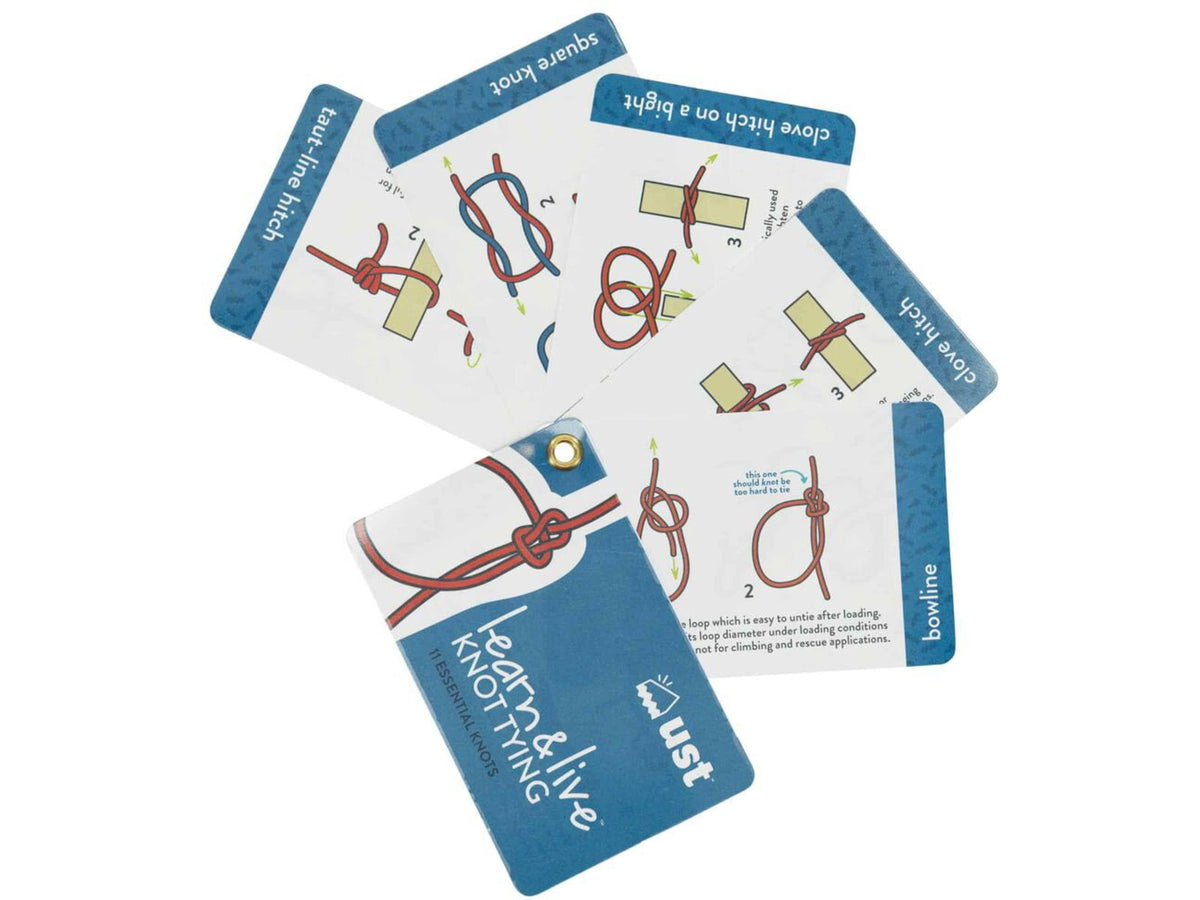 UST Learn and Live - Knot Tying Kit Blue