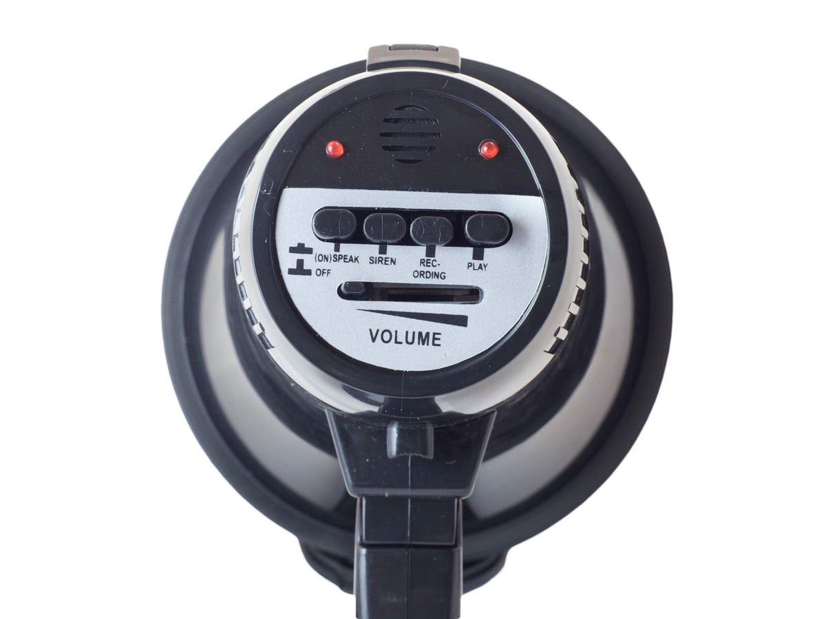 UZI Megaphone - 15 Watt W/ Siren - UZI-MP-204R