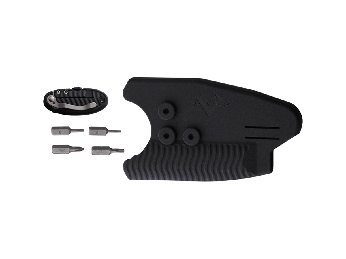 V NIVES C.R.A.B. Black Green Handle