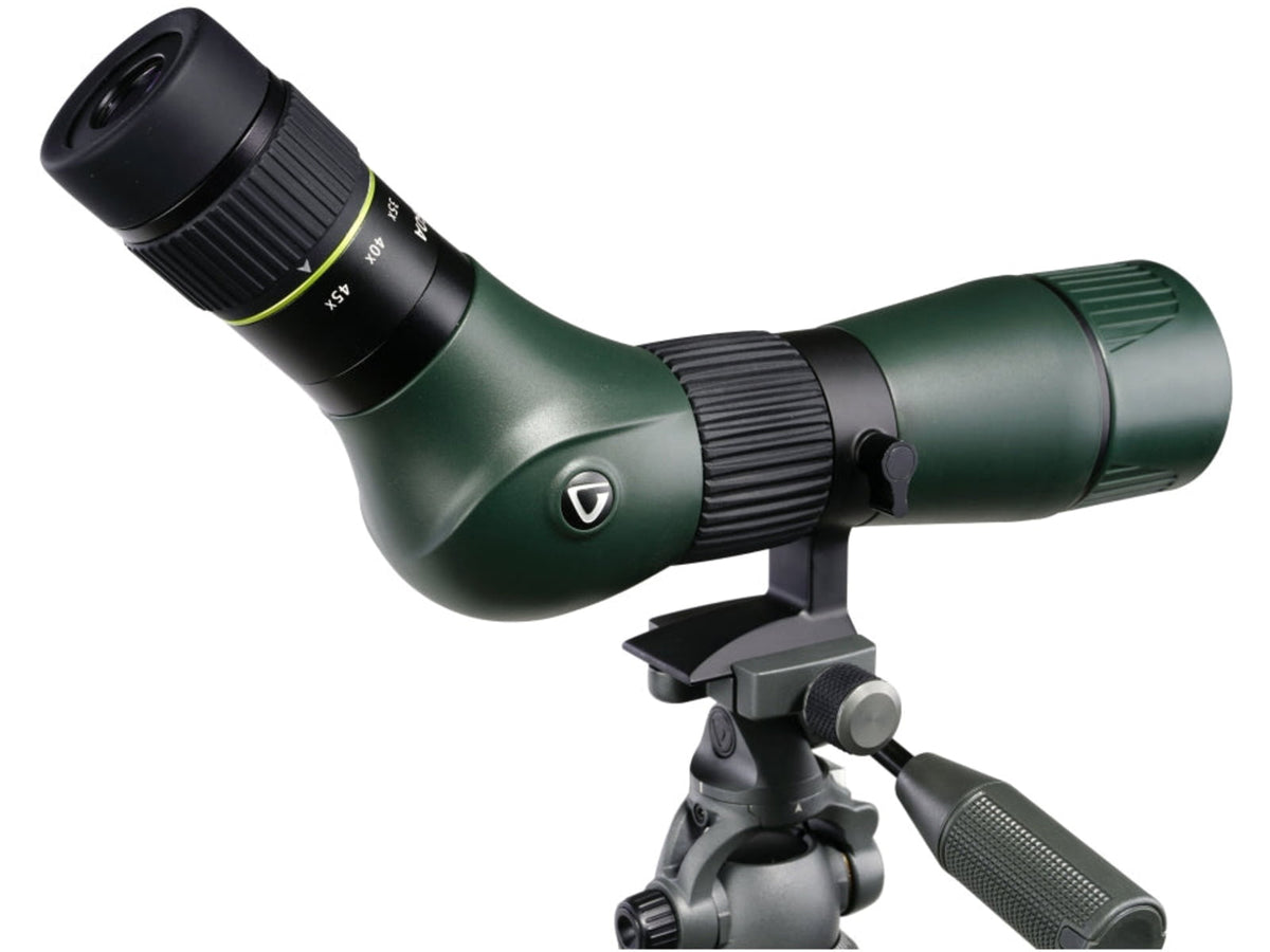 Vanguard 15-45x60 Spotting Scope BaK4 Roof Angled Green VEO HD 60A