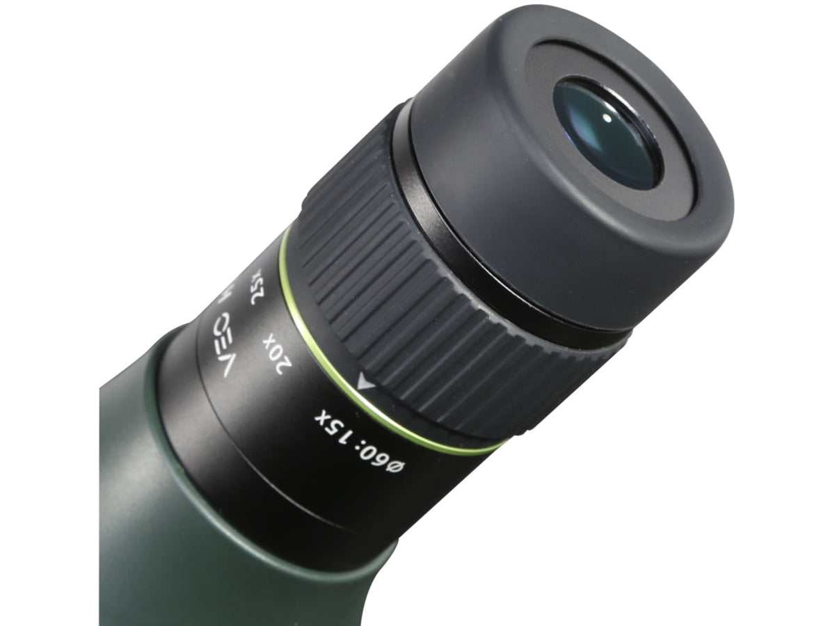Vanguard 20-60x80 Spotting Scope BaK4 Roof Angled Green VEO HD 80A