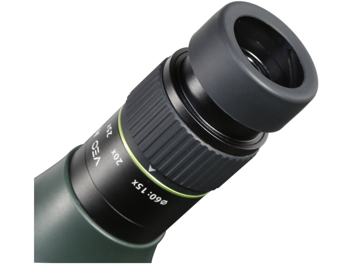 Vanguard 20-60x80 Spotting Scope BaK4 Roof Angled Green VEO HD 80A