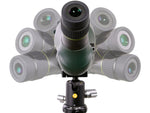 Vanguard 20-60x80 Spotting Scope BaK4 Roof Angled Green VEO HD 80A