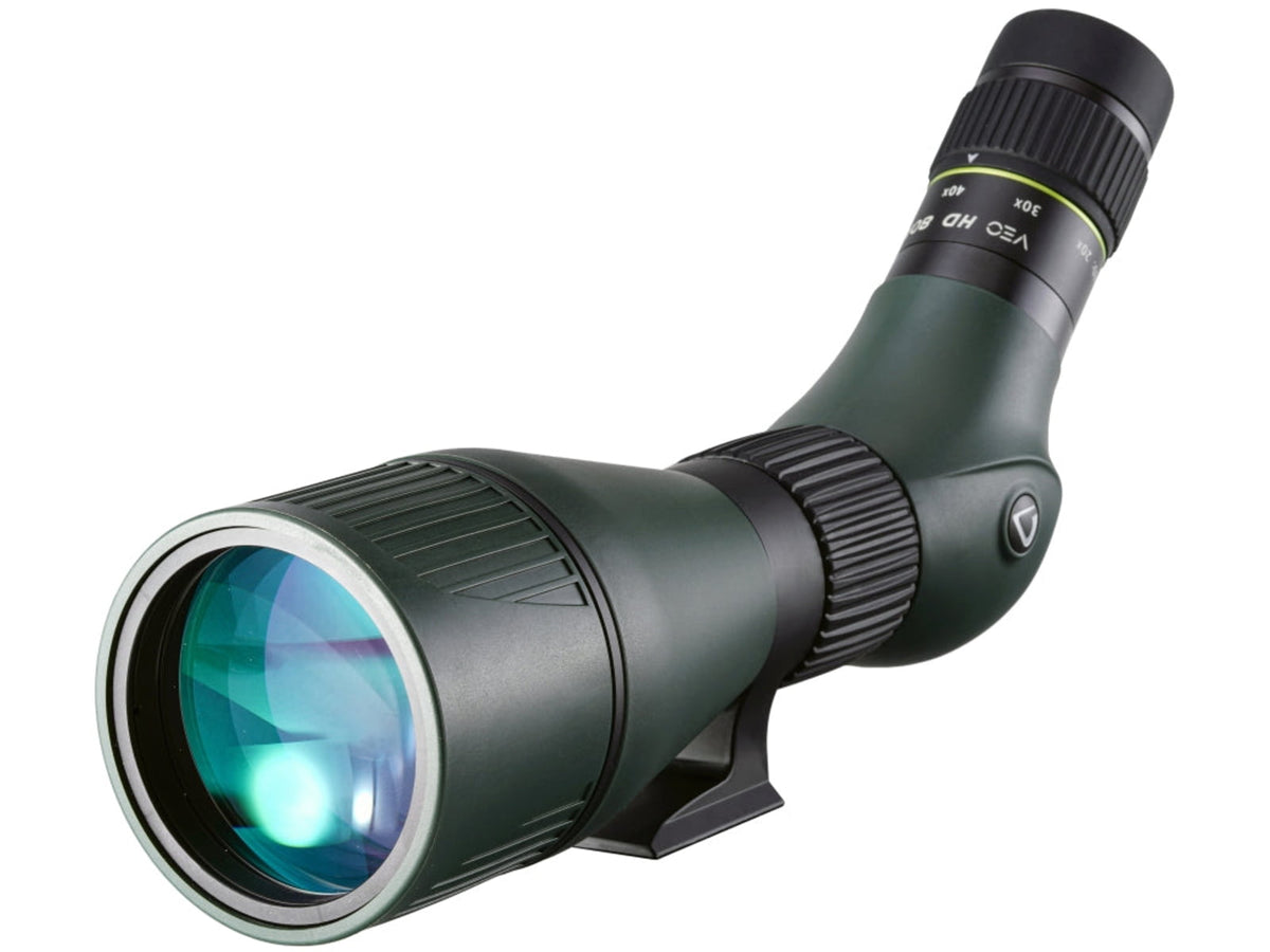 Vanguard 20-60x80 Spotting Scope BaK4 Roof Angled Green VEO HD 80A