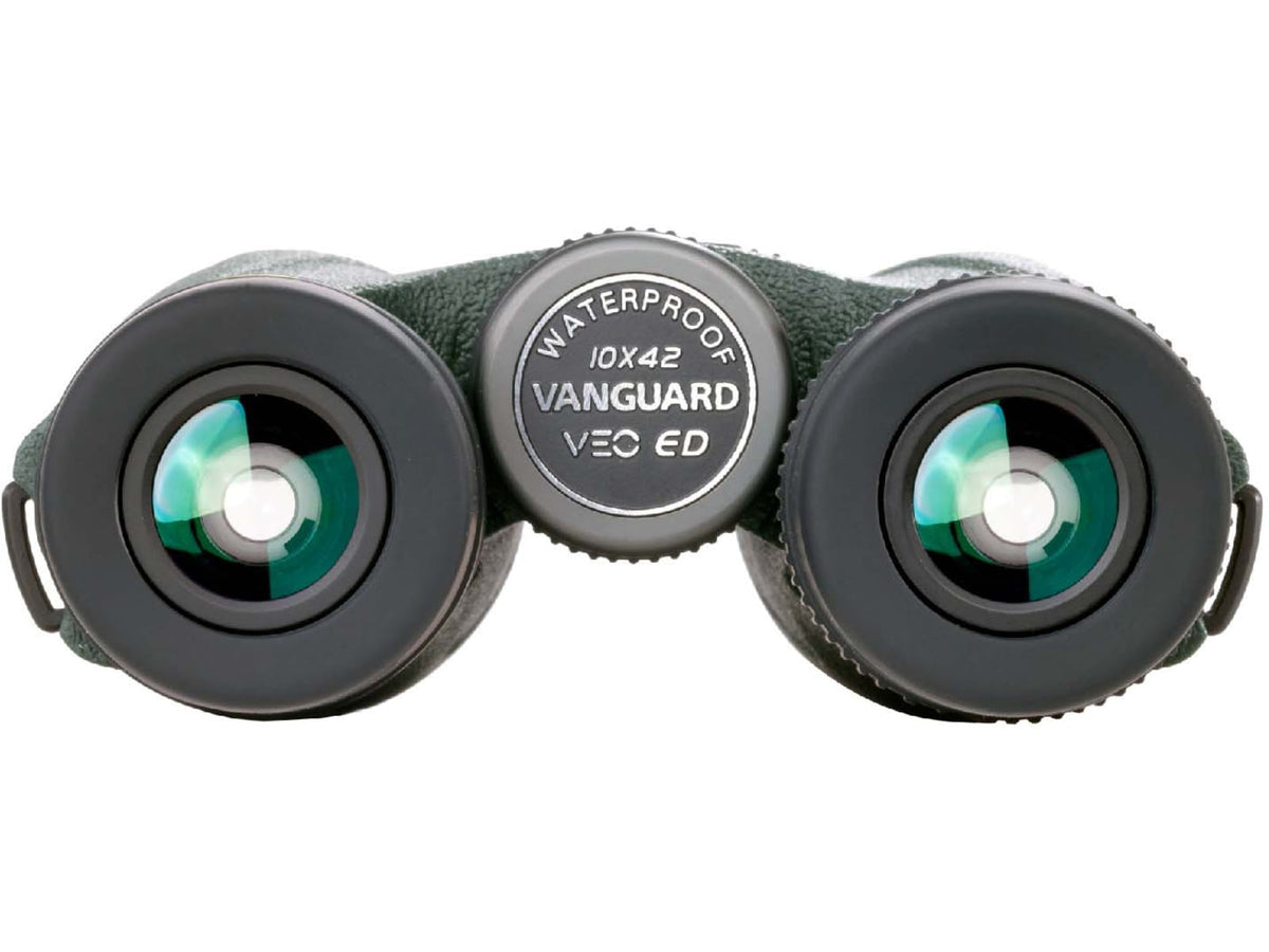 Vanguard VEO ED 10x42mm Roof Prism System Binocular BAK4 Rubber Green