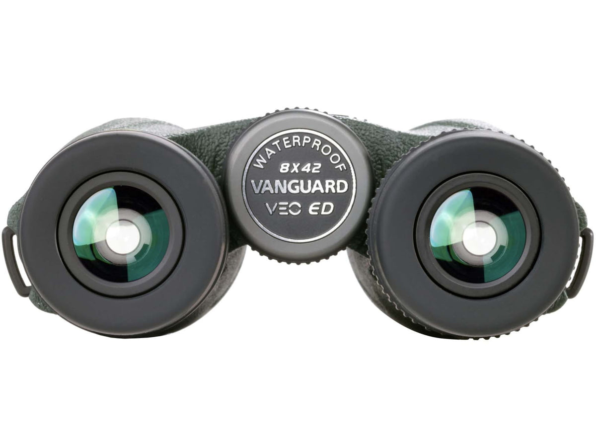 Vanguard VEO ED 8x42mm Roof Prism System Binocular BAK4 Rubber Green