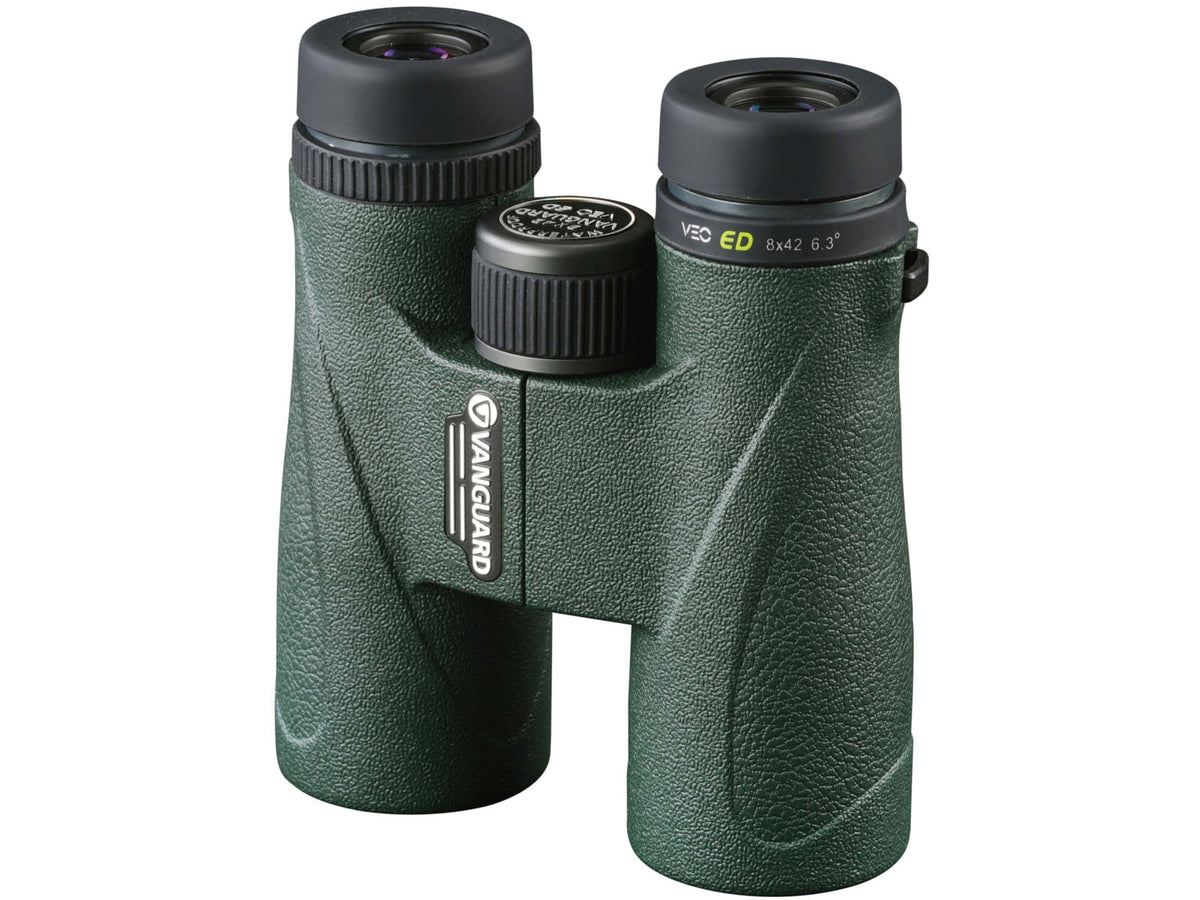 Vanguard VEO ED 8x42mm Roof Prism System Binocular BAK4 Rubber Green