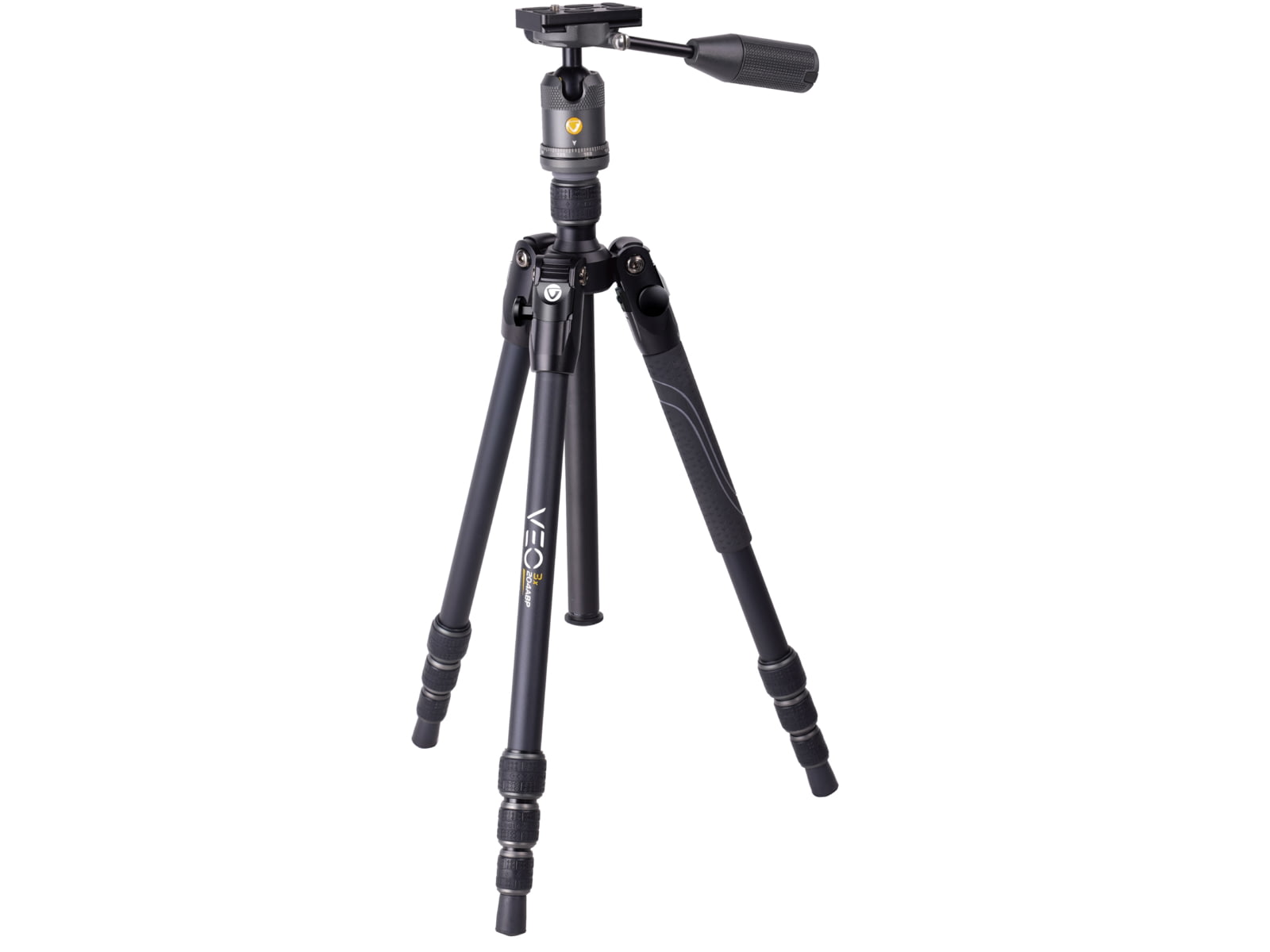Vanguard Veo3X Lightweight Compact Travel Kit with 4-in-1 Aluminum Tripod Ball Head Monopod Bluetooth Remote SPC Black