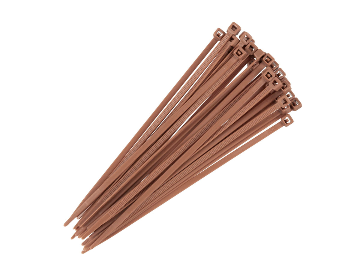 Allen Hunting Blind Nylon Cable Ties Assorted 100-Pack Green/Brown/Tan
