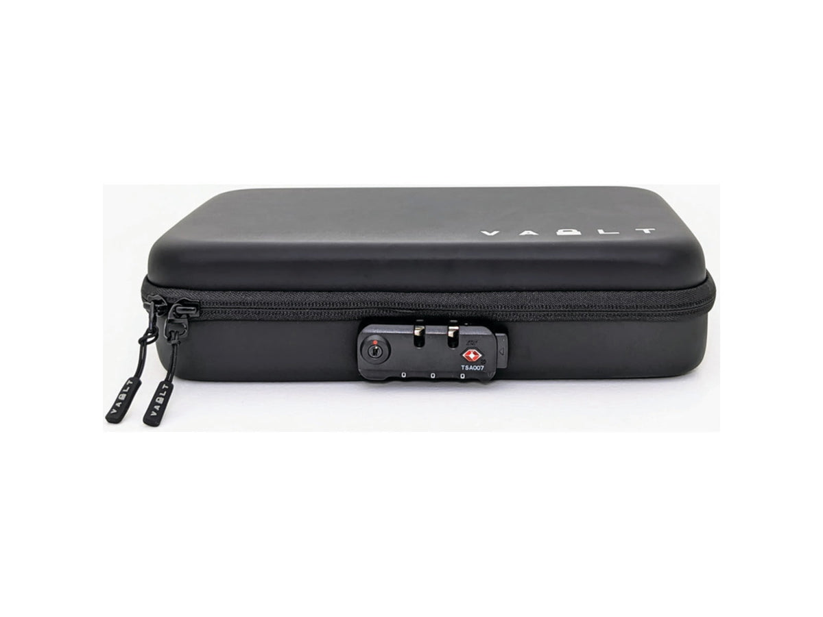 Vault Case Smooth Secure Vault 11.5in x 7.25in x 2.75in. Smooth Black eExterior VLTSECMAT