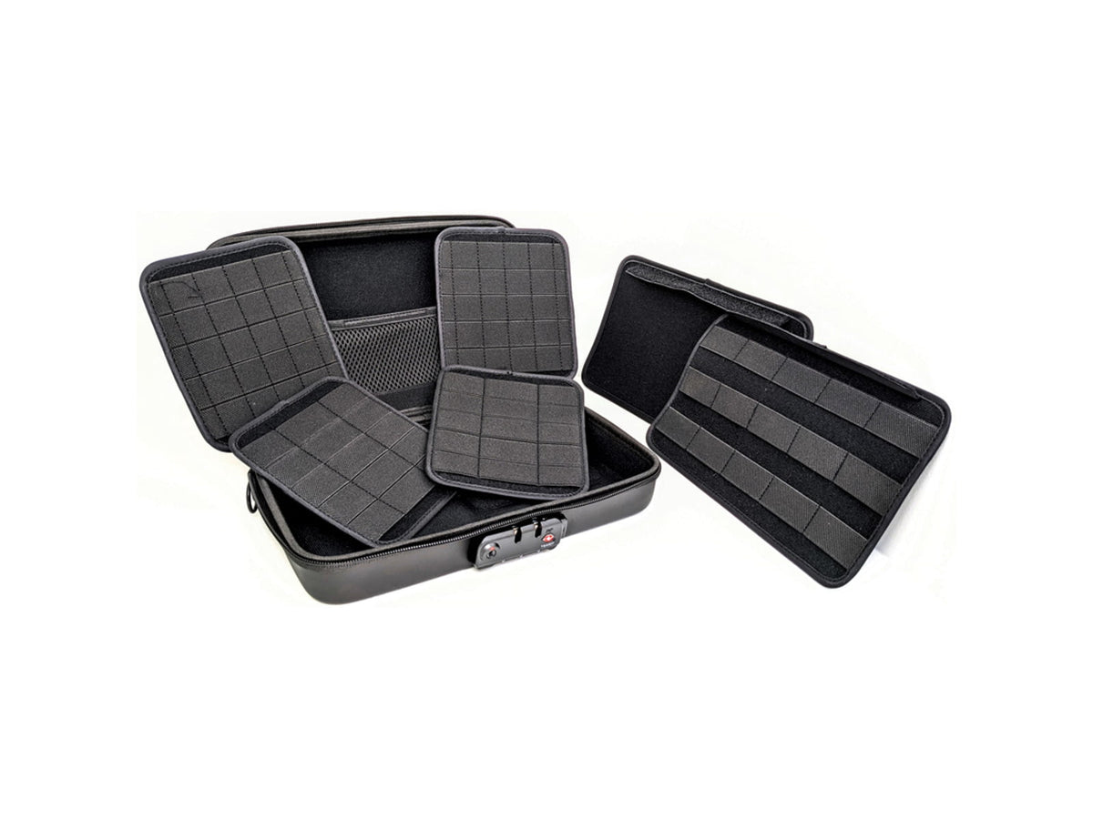 Vault Case Smooth Secure Vault 11.5in x 7.25in x 2.75in. Smooth Black eExterior VLTSECMAT