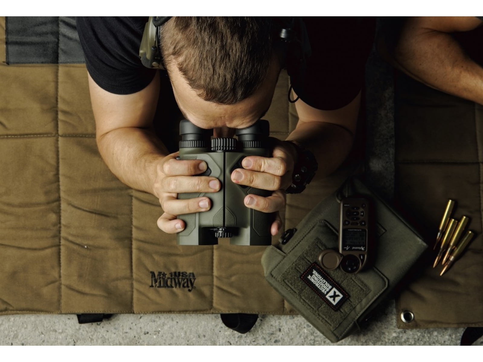 VECTRONIX SHOOTING SOLUTIONS Vector X 42 10x42mm Rangefinding Binocular MSR-DMR Reticle