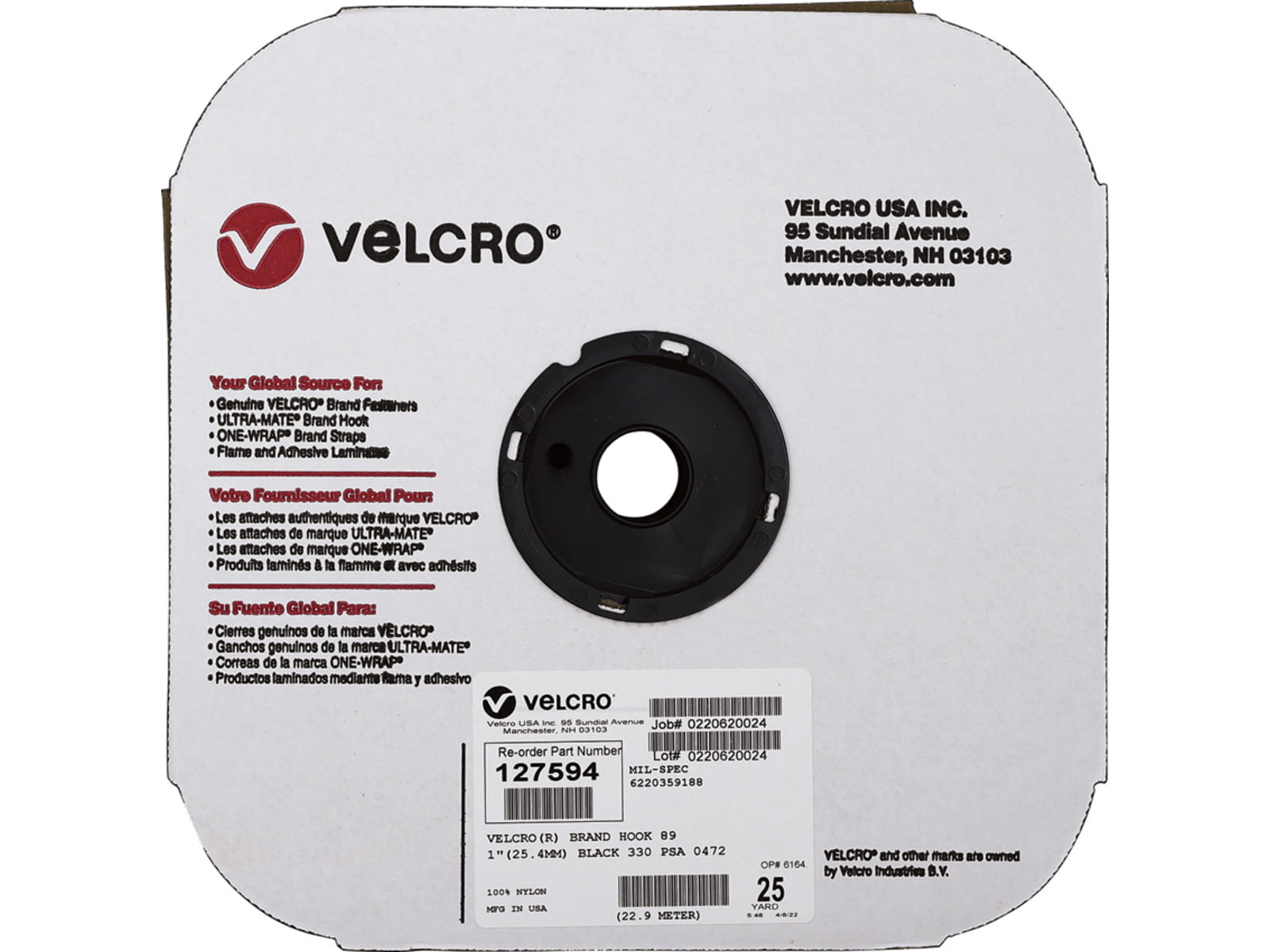 Velcro Mil-Spec Hook Adhesive
