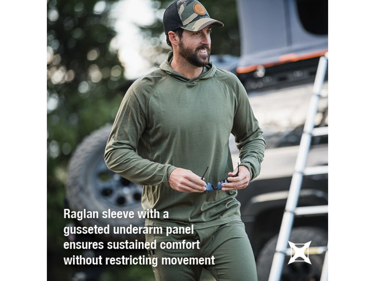 Vertx Merino Base Layer Hoody - Men's Ranger Green Small F1 VTX1529 RGN SMALL N/A