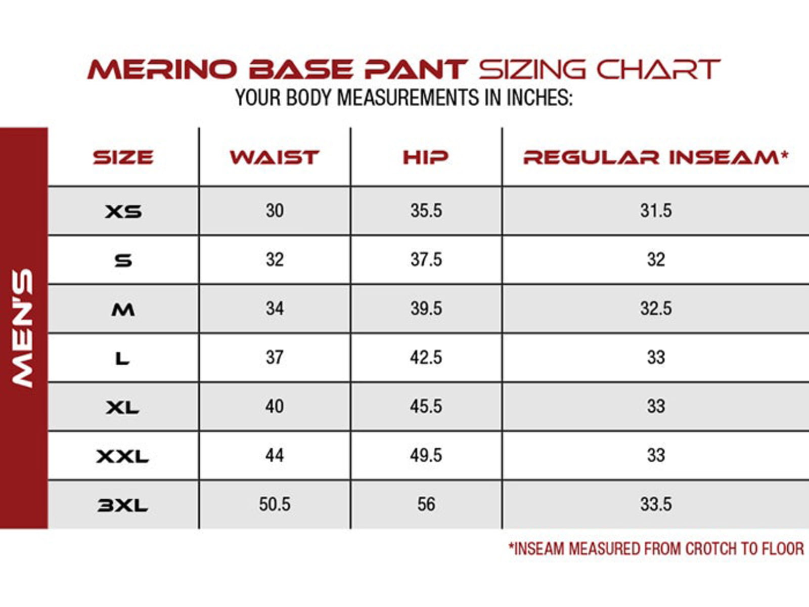 Vertx Merino Base Layer Pant - Men's Ranger Green Small F1 VTX1705 RGN SMALL N/A