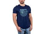 Vertx Peak Assault Tee T-Shirt - Mens Blue Large F1 VTX9039 NA LARGE