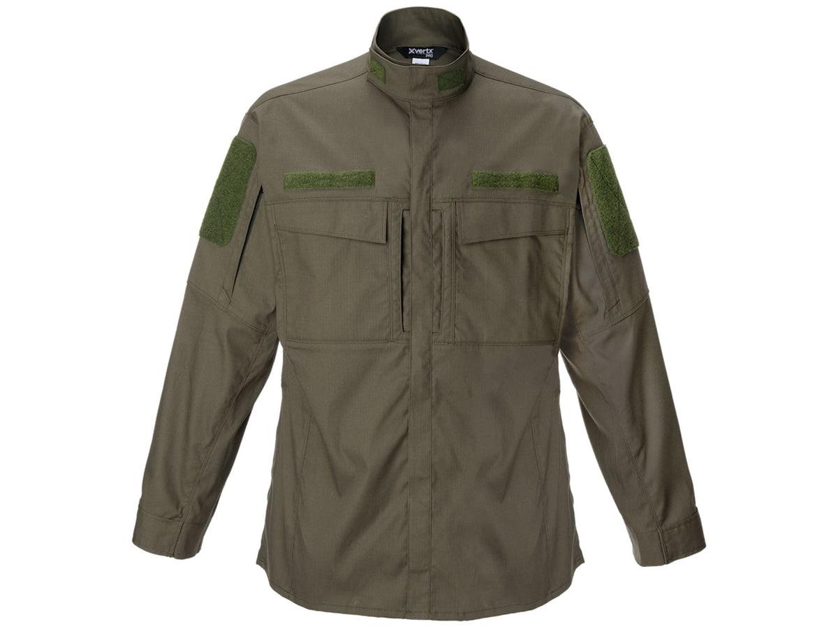 Vertx Recon Flex Garrison Shirt - Long Sleeve - Men's Od Green Extra Large Regular F1 VTX1920 OD XLARGE REG