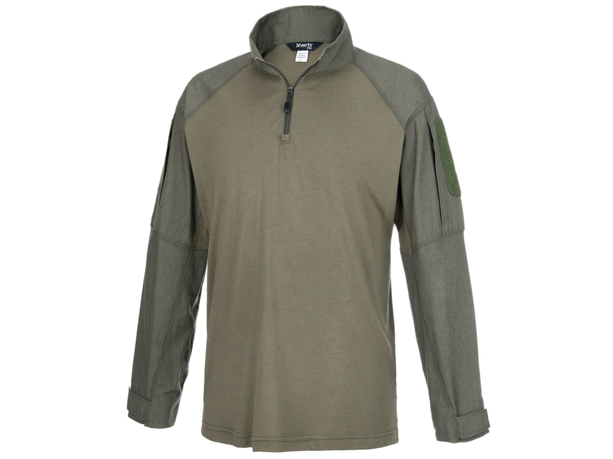 Vertx Recon X Combat Shirt - Long Sleeve - Men's Ranger Green 2Xl Long F1 VTX1911 RGN 2XL LONG