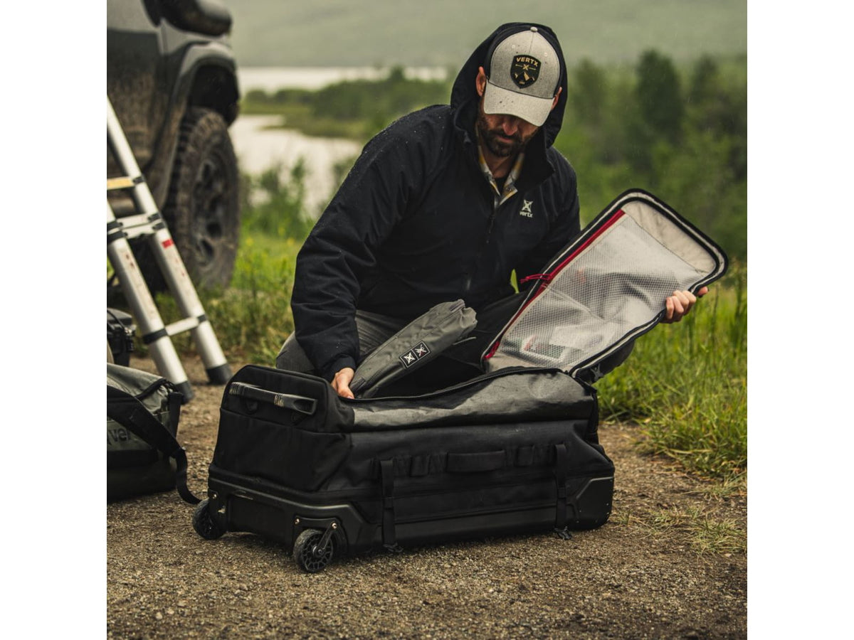 Vertx RLT 100L Roller Duffel Black F1 VTX5098 BK NA N/A