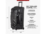 Vertx RLT 100L Roller Duffel Black F1 VTX5098 BK NA N/A