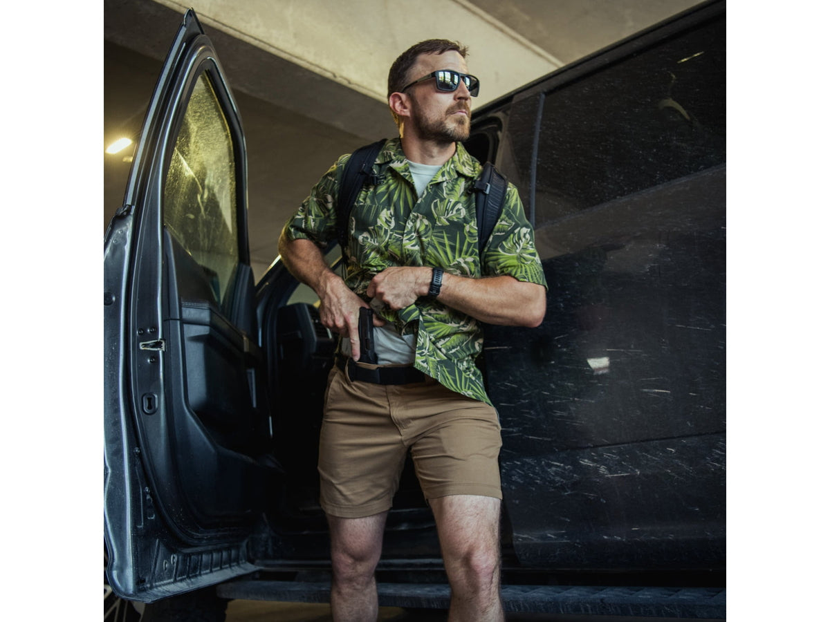 Vertx Dadeland CCW Short Sleeve Shirt - Men's Tropic Palm Large F1 VTX1510 TRP LARGE N/A