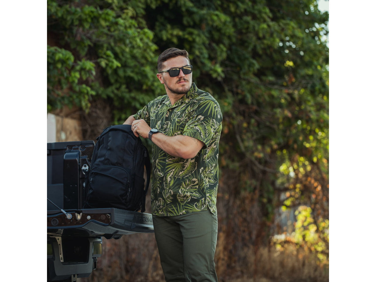 Vertx Dadeland CCW Short Sleeve Shirt - Men's Tropic Palm Large F1 VTX1510 TRP LARGE N/A
