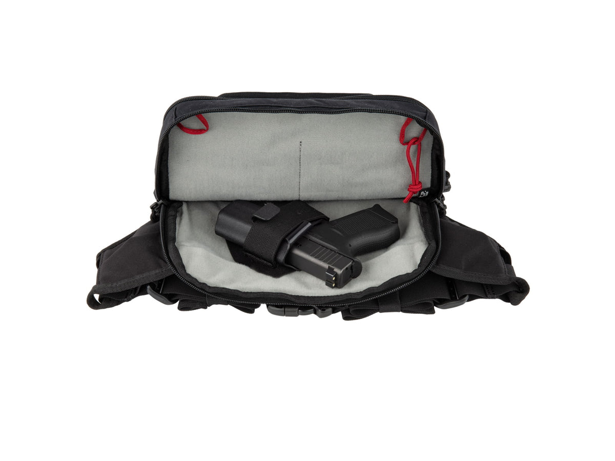 Vertx SOCP Tactical 3.5L Fanny Pack True Black F1 VTX5228 TBK NA N/A