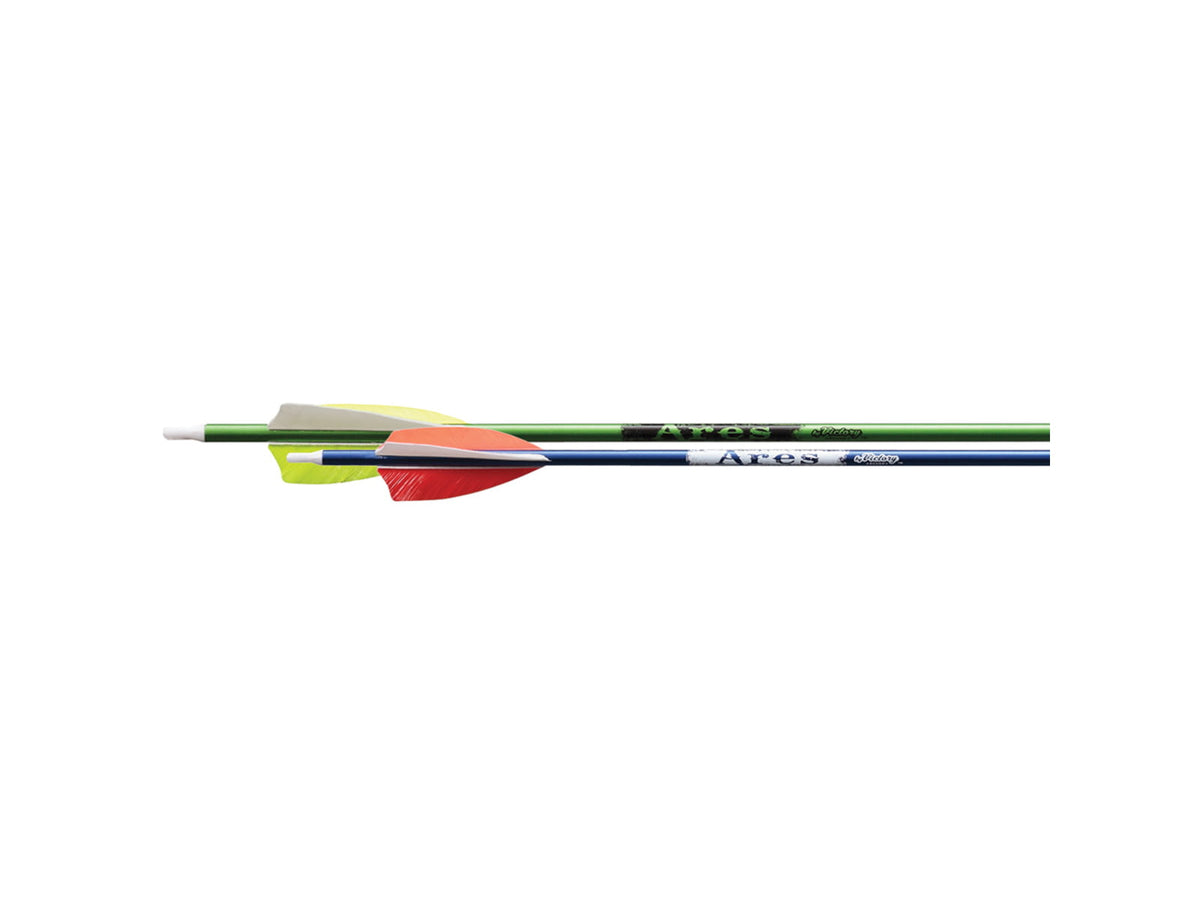 Victory Ares Youth Arrows Blue/Green 72 pack 1006249