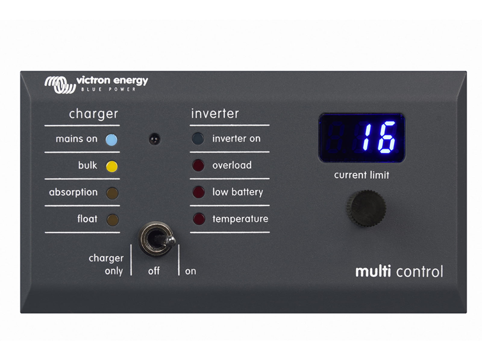 Victron Energy Digital Multi Control 200/200A GX One Size DMC000200010R