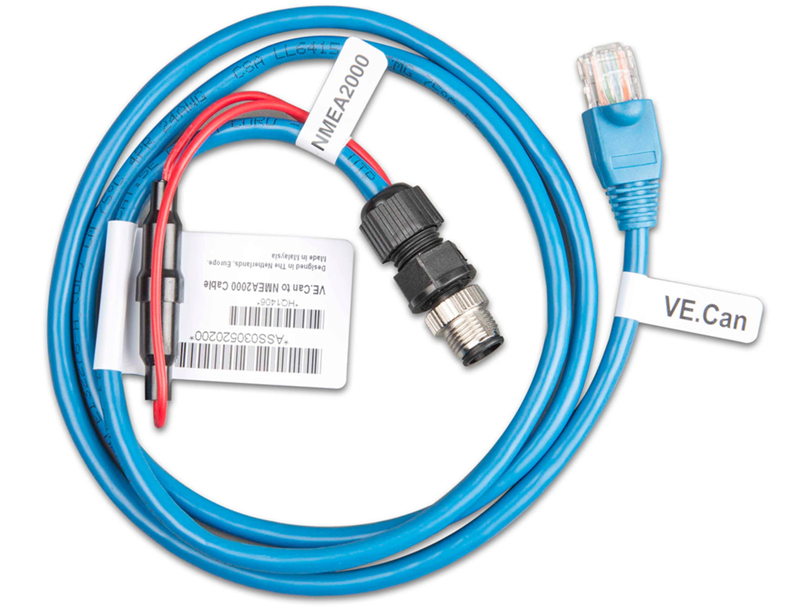 Victron Energy VE. Can to NMEA 2000 Micro-C Male Cable One Size ASS030520200