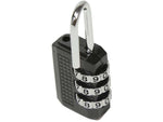 VISM 3 Numbers Combination Lock Small Black ALOCK