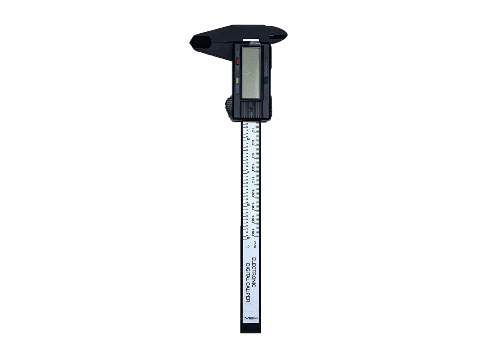 VISM Digital Electronic Caliper w/ LCD Screen Black VTCALP