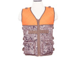 VISM Hunting Vest Blaze Orange & Ncstar Tan Camo CHV2942NC