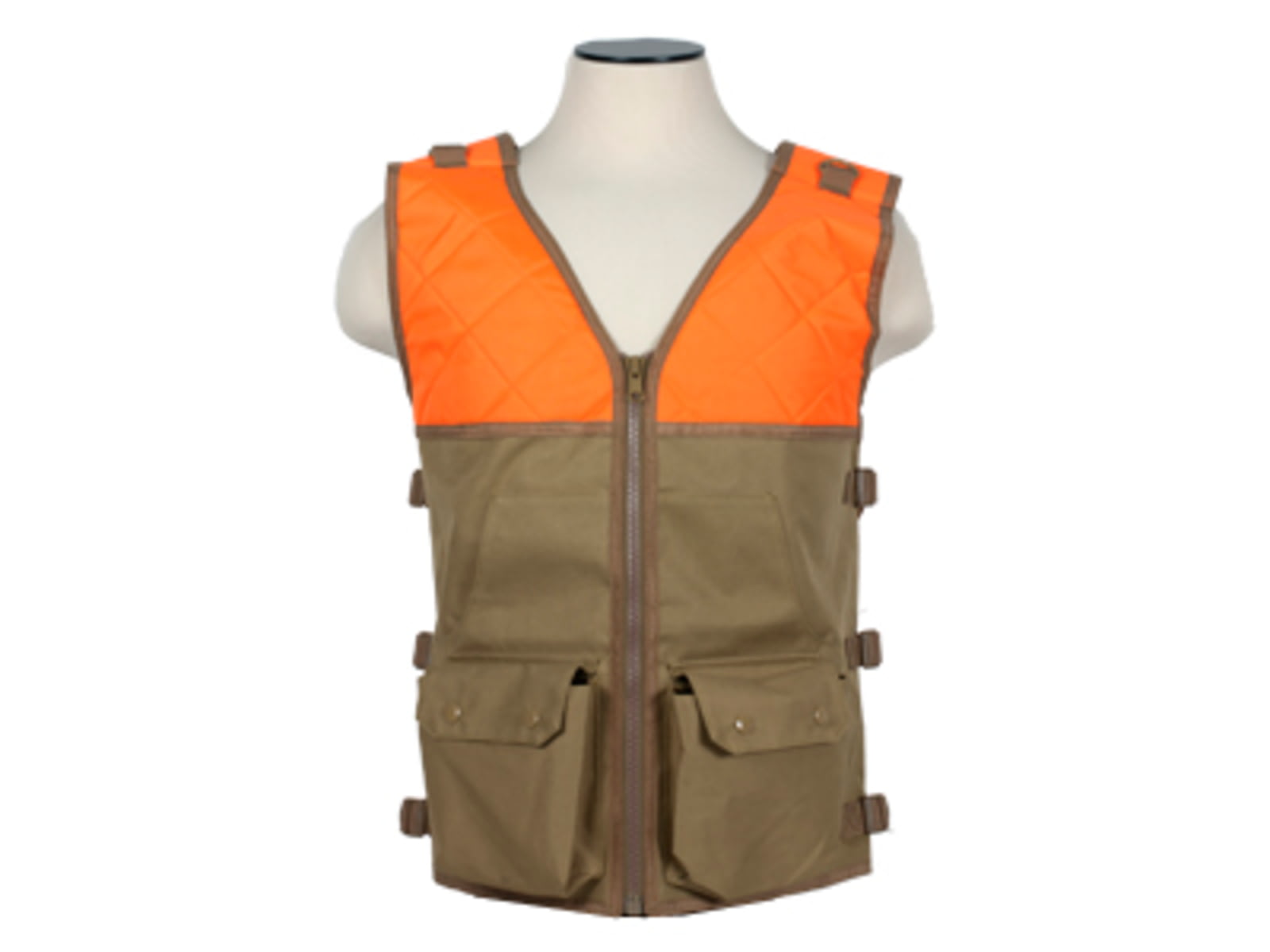 Vism Hunting Vest Blaze Orange And Tan CHV2942TO