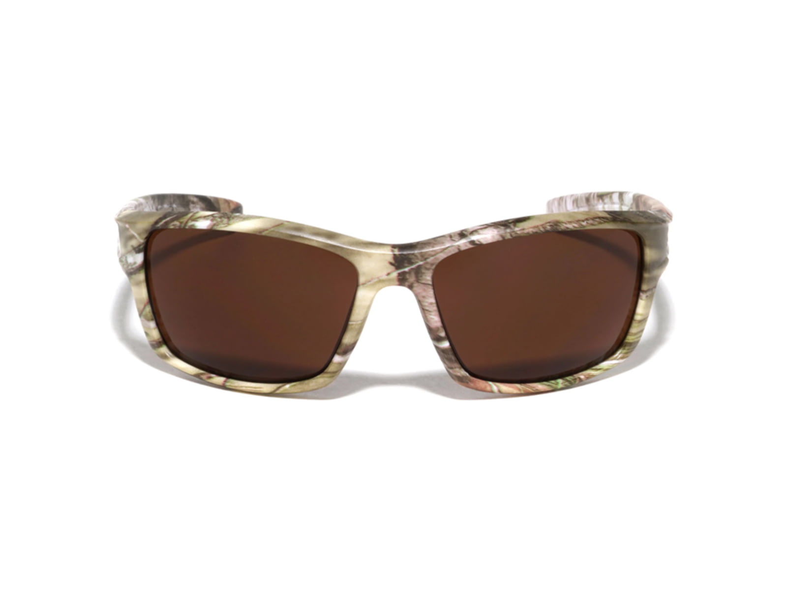 VISM Thick Frame Rectangle Sunglasses Camo Frame Black Lens Camo VBP0166