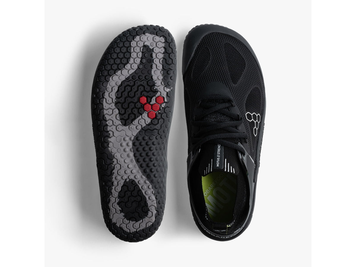 Vivobarefoot Motus Strength Shoes - Men's Obsidian/Grey