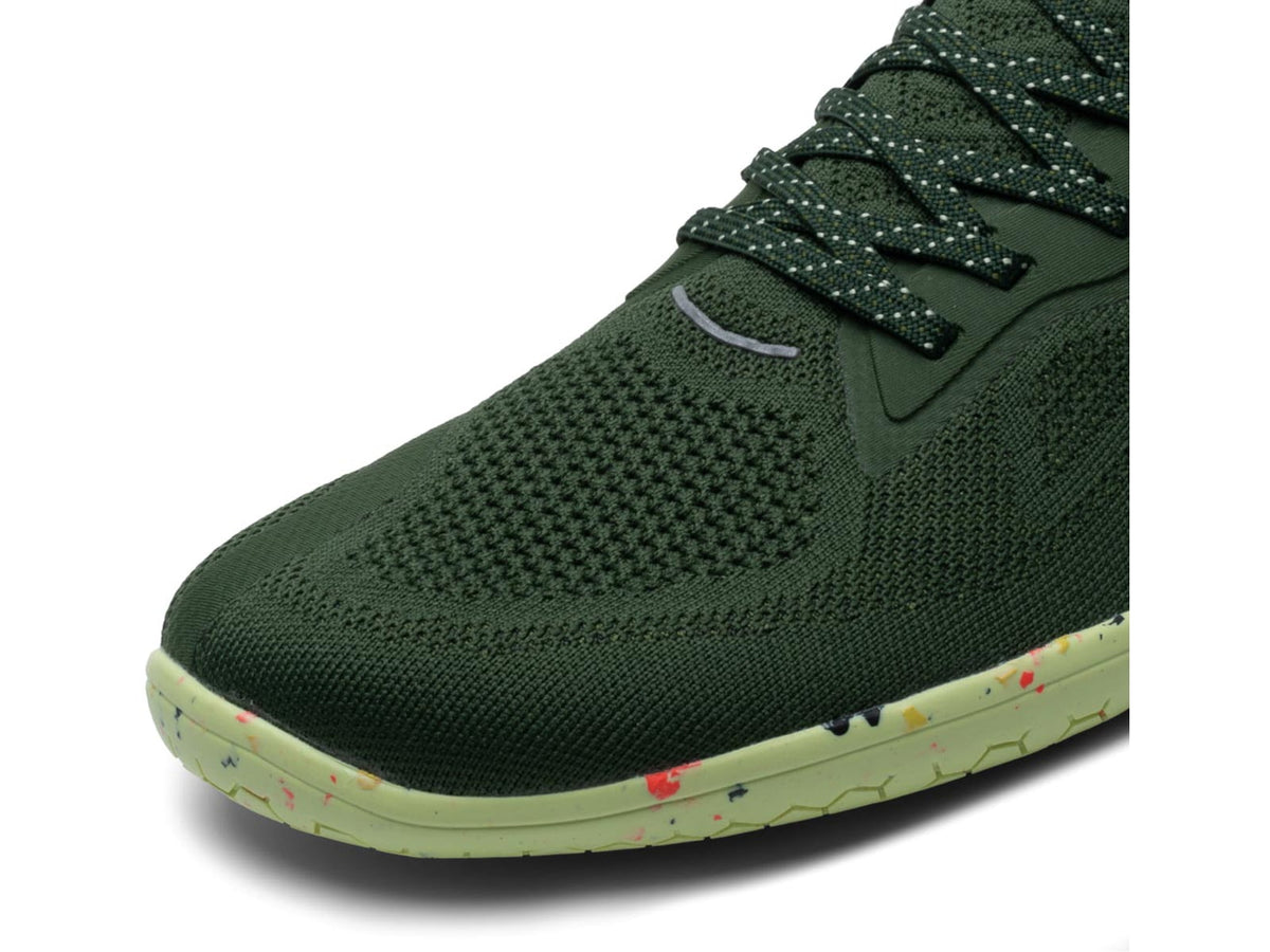 Vivobarefoot Primus Lite Knit Running Sneaker - Men's Olive
