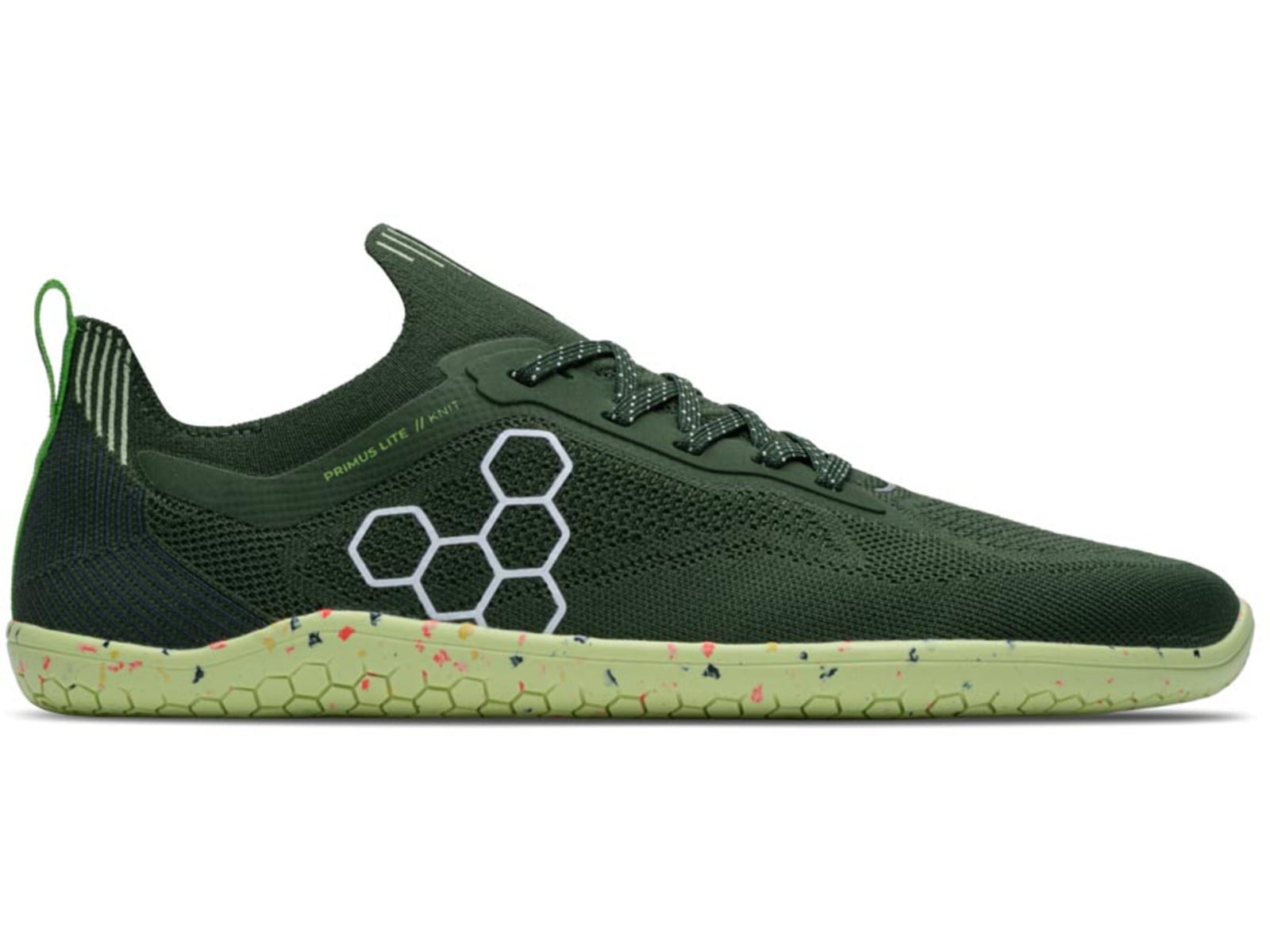 Vivobarefoot Primus Lite Knit Running Sneaker - Men's Olive