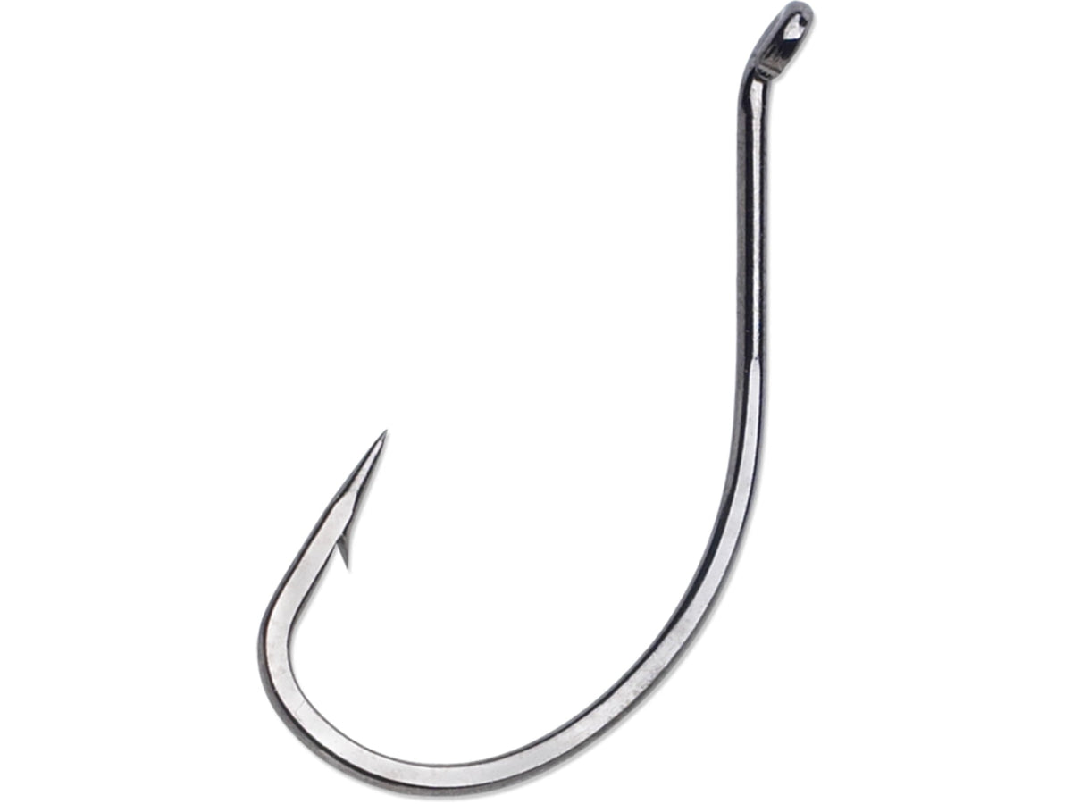 VMC Wide Gap Walleye Live Bait Hook Black Nickel #2 7105BN#2PP