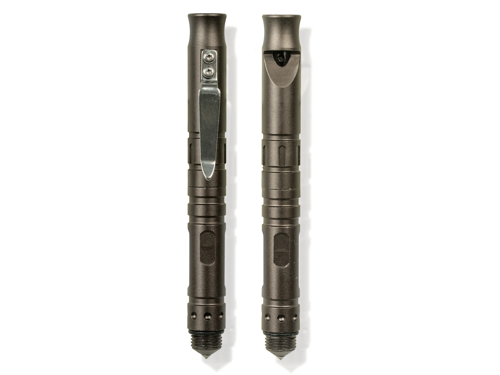 Voodoo Tactical The Grunt Compact Whistle Glass Breaker Pen Gray 07-1231014000
