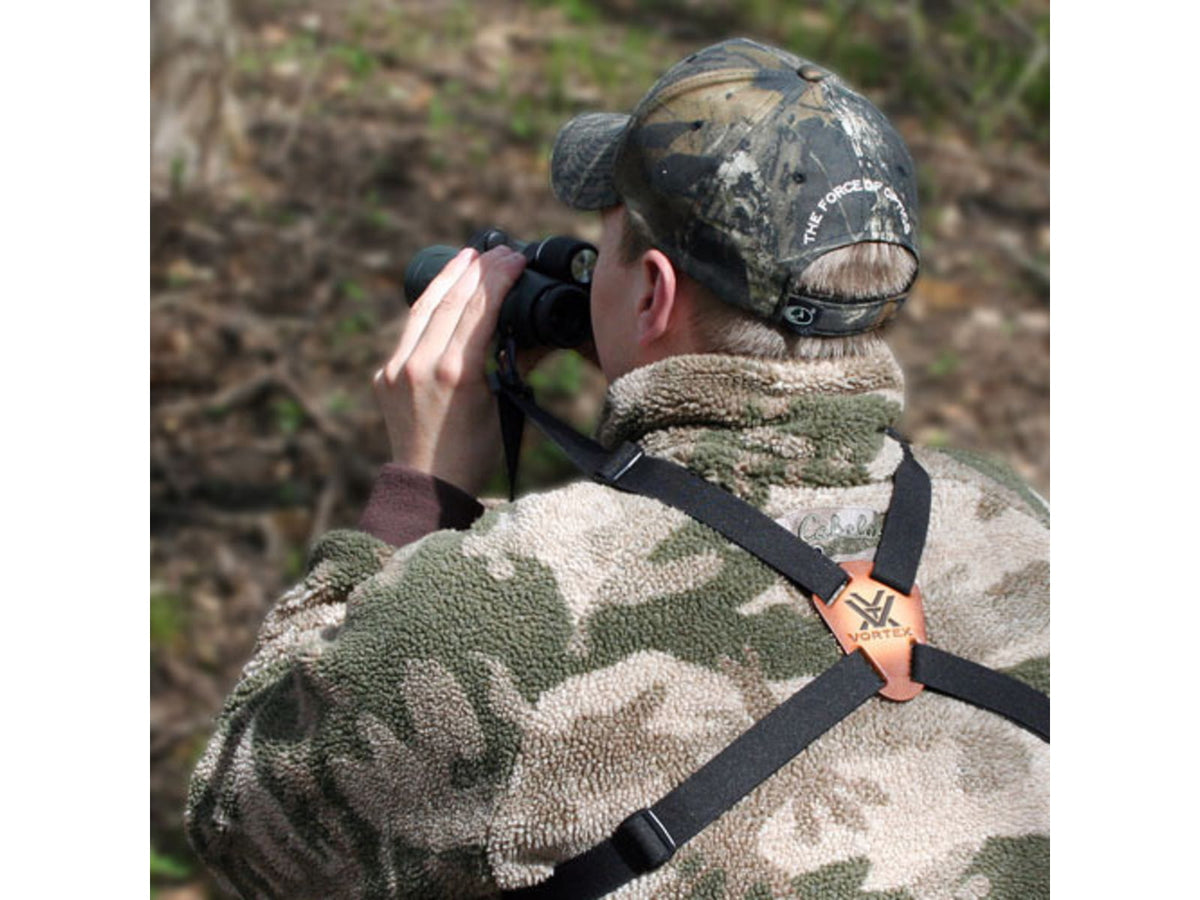 Vortex Binocular Harness Strap Black/Brown 2.2in 4.8oz VTHARNESS