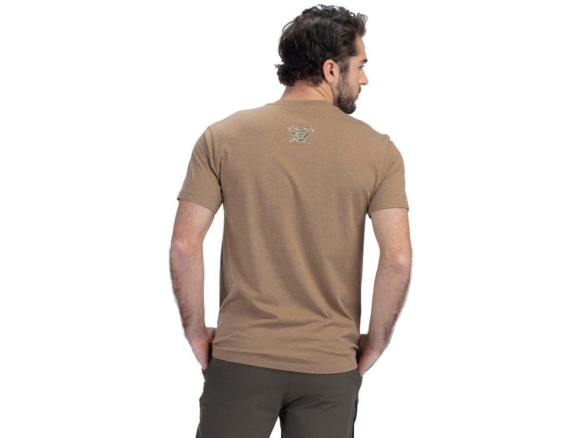 Vortex Camo Logo Short Sleeve T-Shirts - Men's