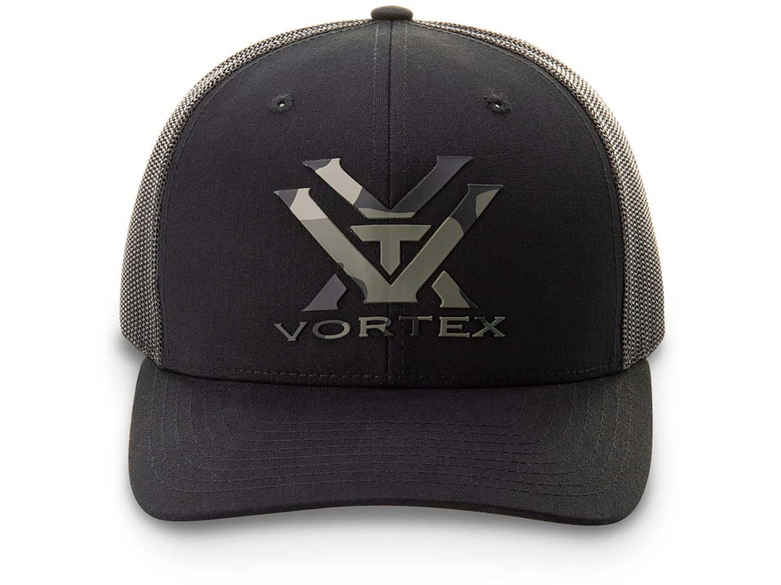 Vortex Camo Punch Cap - Men's Black OSFM
