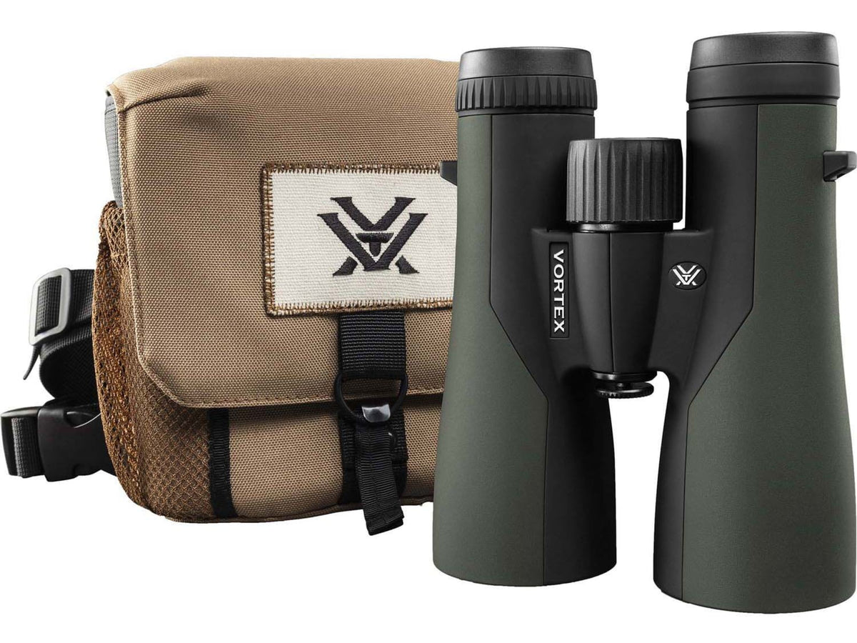 Vortex Crossfire HD 10x50mm Roof Prism Binoculars ArmorTek Green Full-Size 6.7in 30.4oz