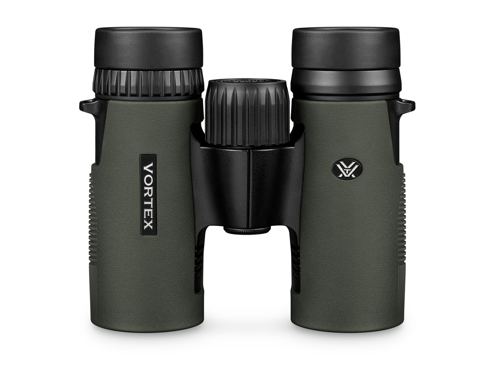 Vortex Diamondback HD 10x32mm Roof Prism Binoculars ArmorTek Green Mid-Size 4.4in 16oz