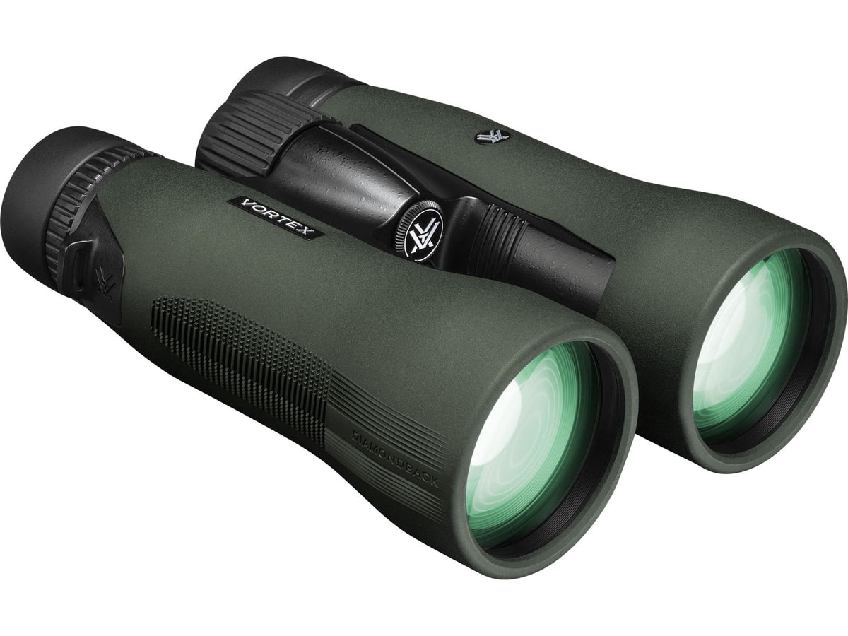 Vortex Diamondback HD 15x56mm Roof Prism Binoculars Rubber Green Full-Size 7.1in 34.8oz